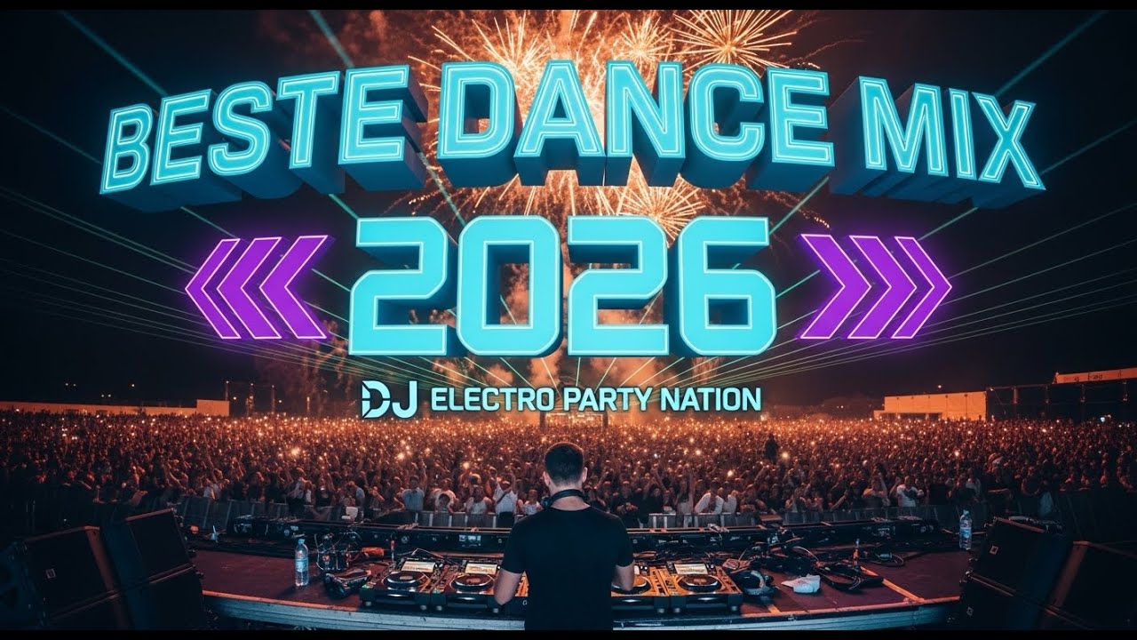 DJ Disco Nacht 2026 🔥 Beste EDM Tanzhits 2026 💥 Club Megamix