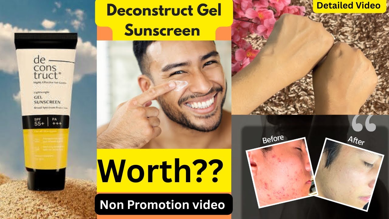*Честный - обзор солнцезащитного геля Deconstruct Gel на тамильском языке #лучшийсолнцезащитныйкр...