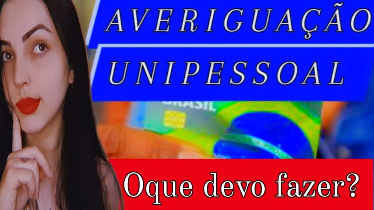 AINDA PERMANECE A MENSAGEM DE AVERIGUA&Ccedil;&Atilde;O UNIPESSOAL NO MEU APLICATIVO,  OQUE FAZER ?