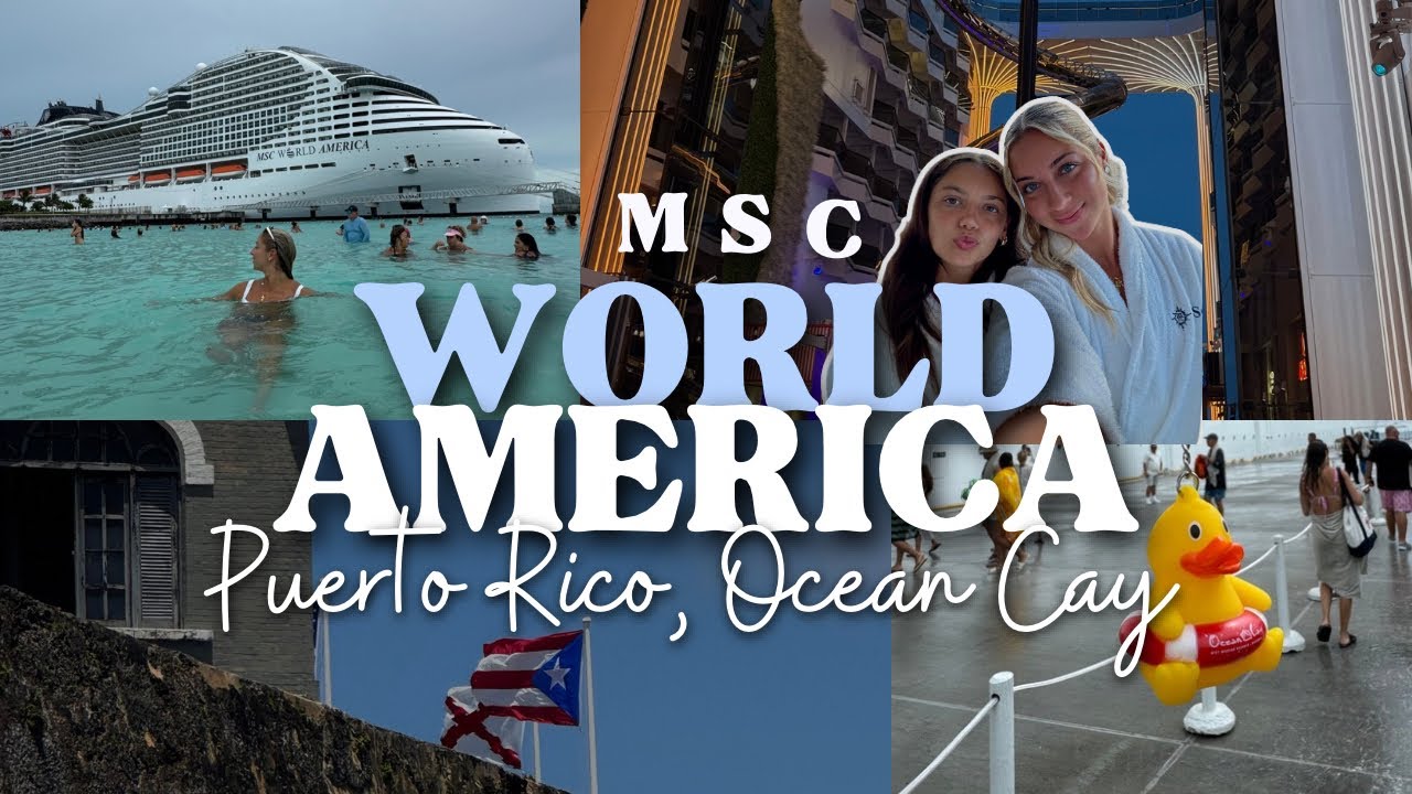 MSC World America- Puerto Rico & Ocean Cay! | Part 2 of 2