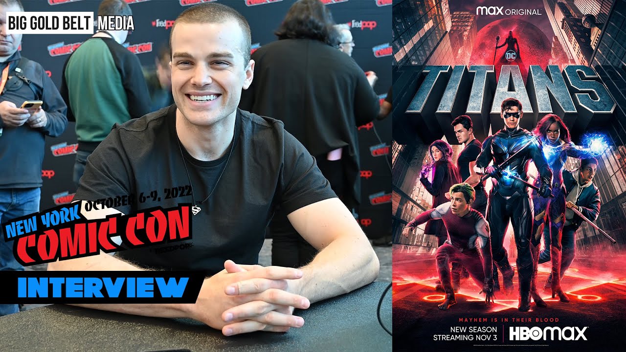 Joshua Orpin Interview | Titans Season 4  &ldquo;Conner Kent,&rdquo; aka &ldquo;Superboy&rdquo; | HBO Max | NYCC 2022