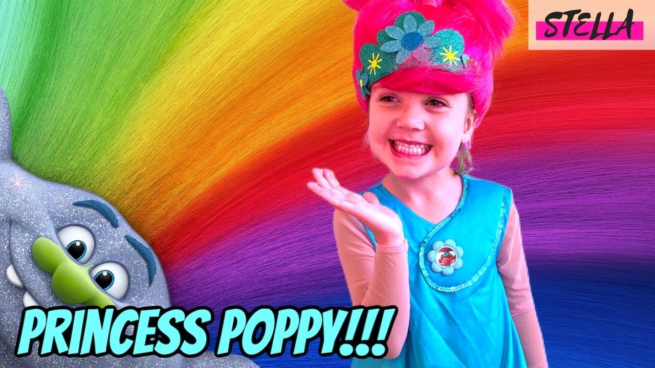 Stella is Princess Poppy!!!