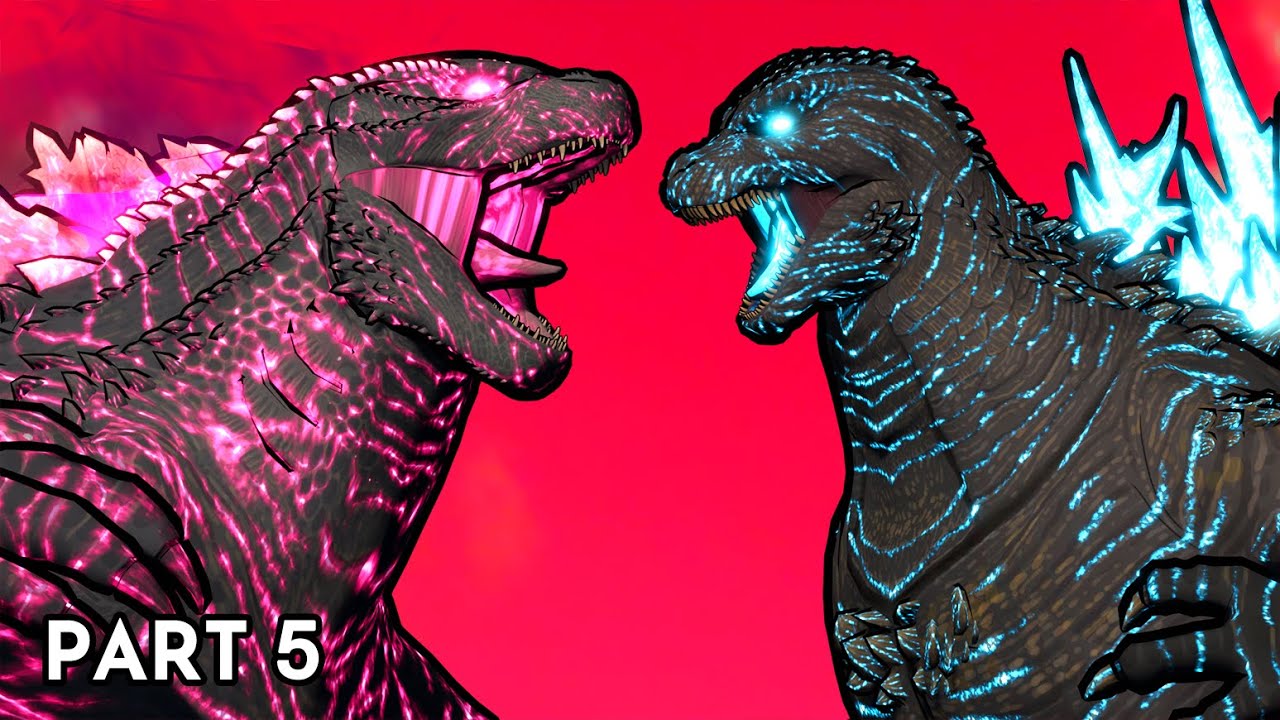 Evolved Godzilla vs Godzilla (Minus One) | Animation (Part 5/8)