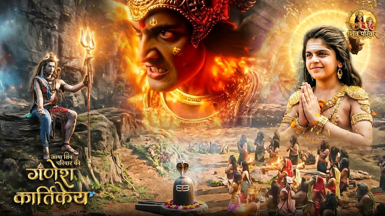 शिव परिवार की एकाग्रता देख क्यों है अग्नि देव ना खुश? | राम कथा | Ganesh Kartikeya | Full Episode 21