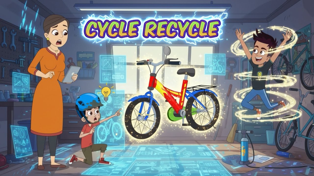 Chikoo Bunty – Cycle Recycle 🚲😂 | New Funny Episode | Kids Cartoon Bangla