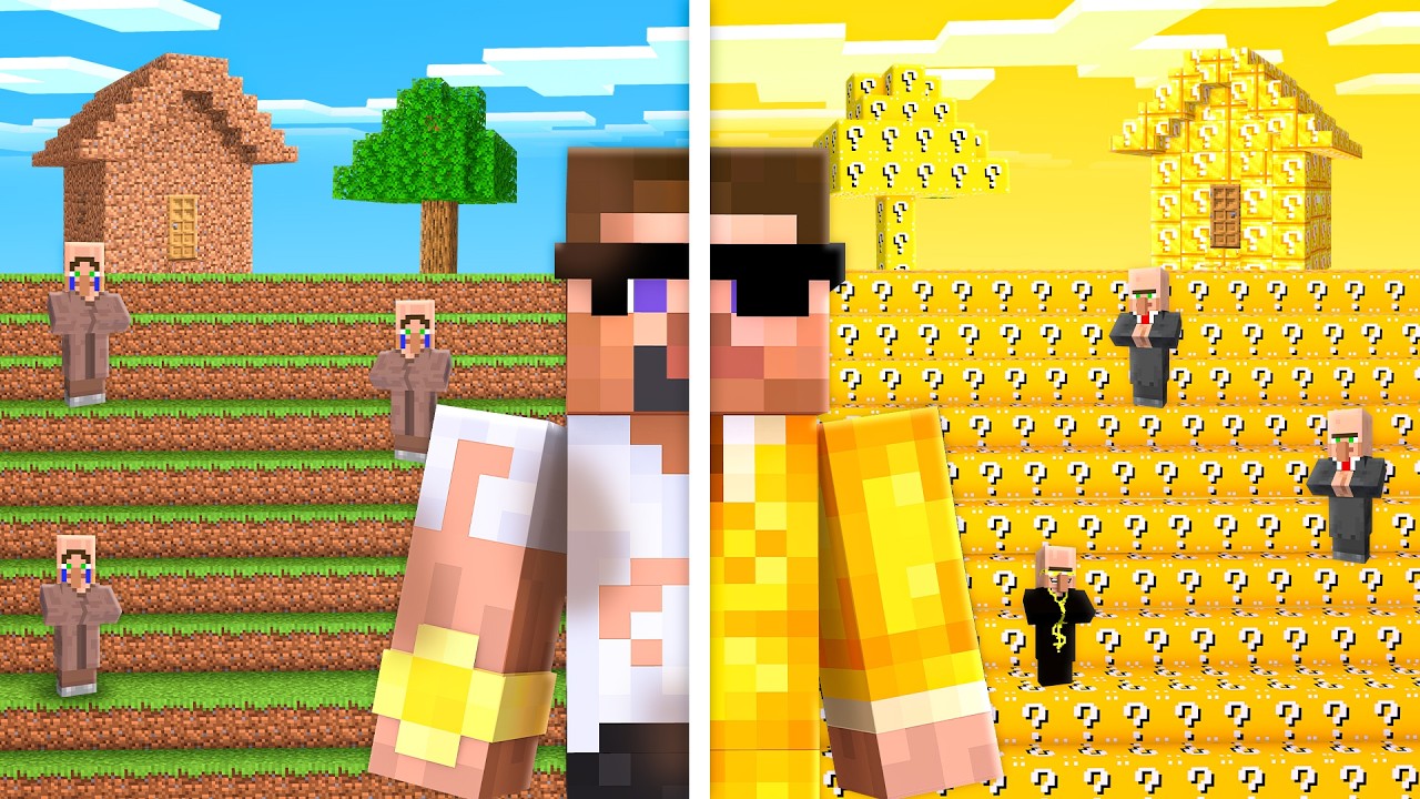 I Joined Lucky Block Civilization in Minecraft..