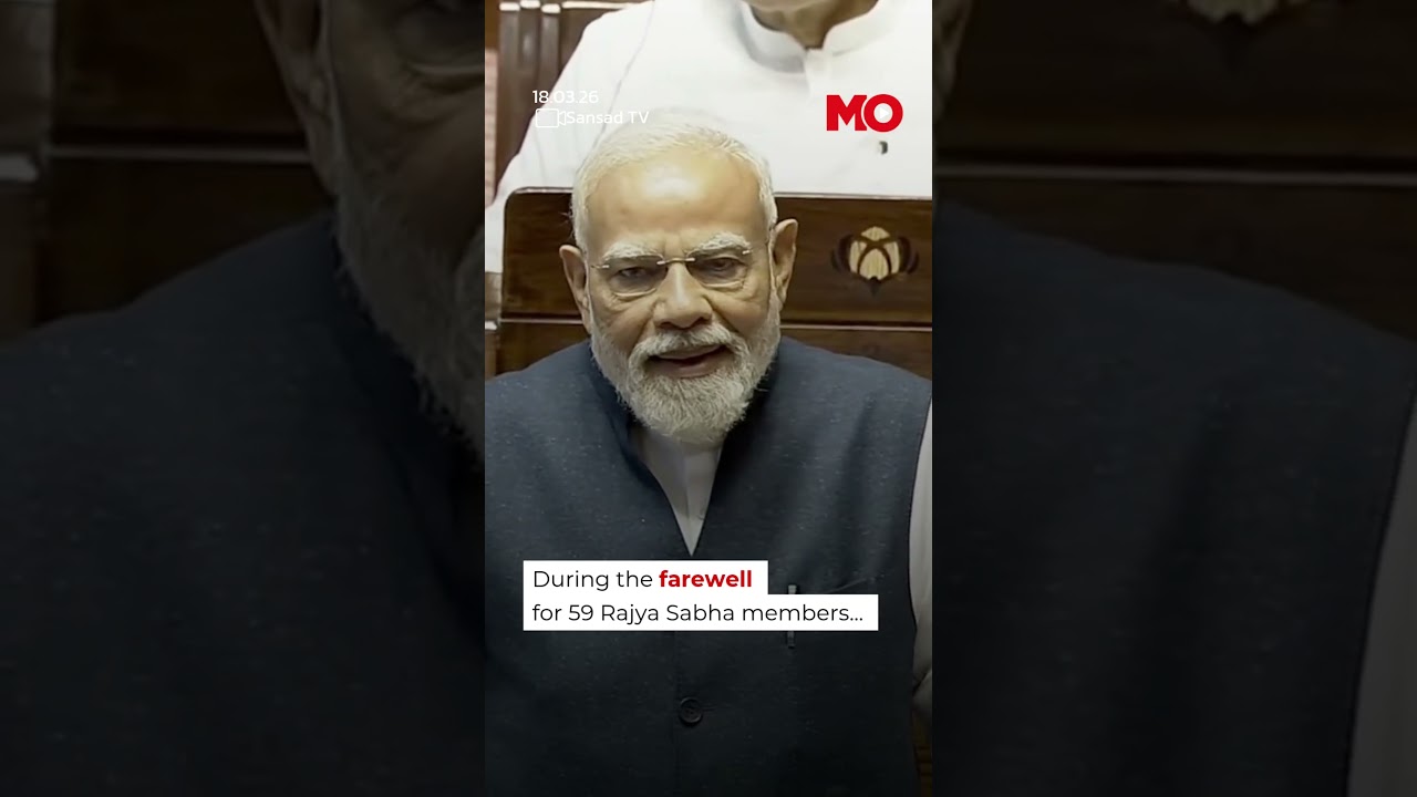 PM Modi Bids Farewell To Rajya Sabha MPs With Poetry He Had Used Earlier In 2017 | Mo of Everything