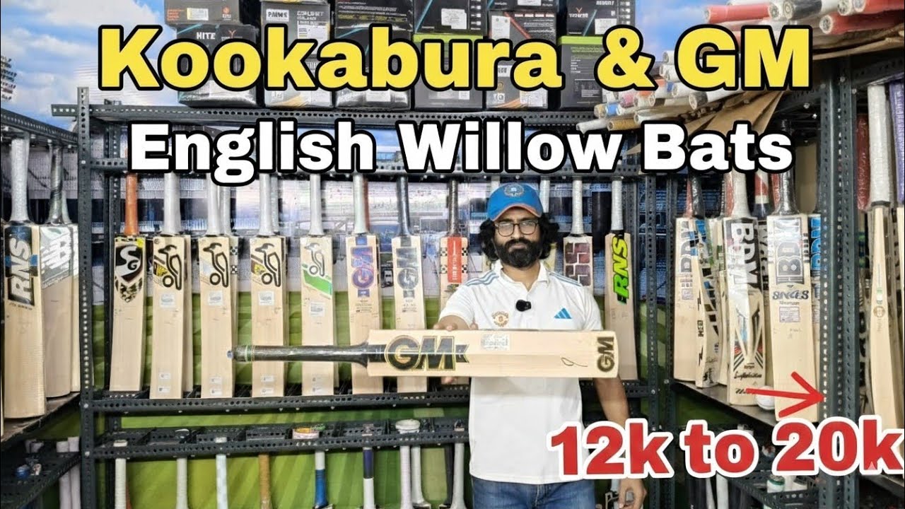 Review Kookaburra & GM English Willow Bats Top Quality Lowest Price hand selected bats available 