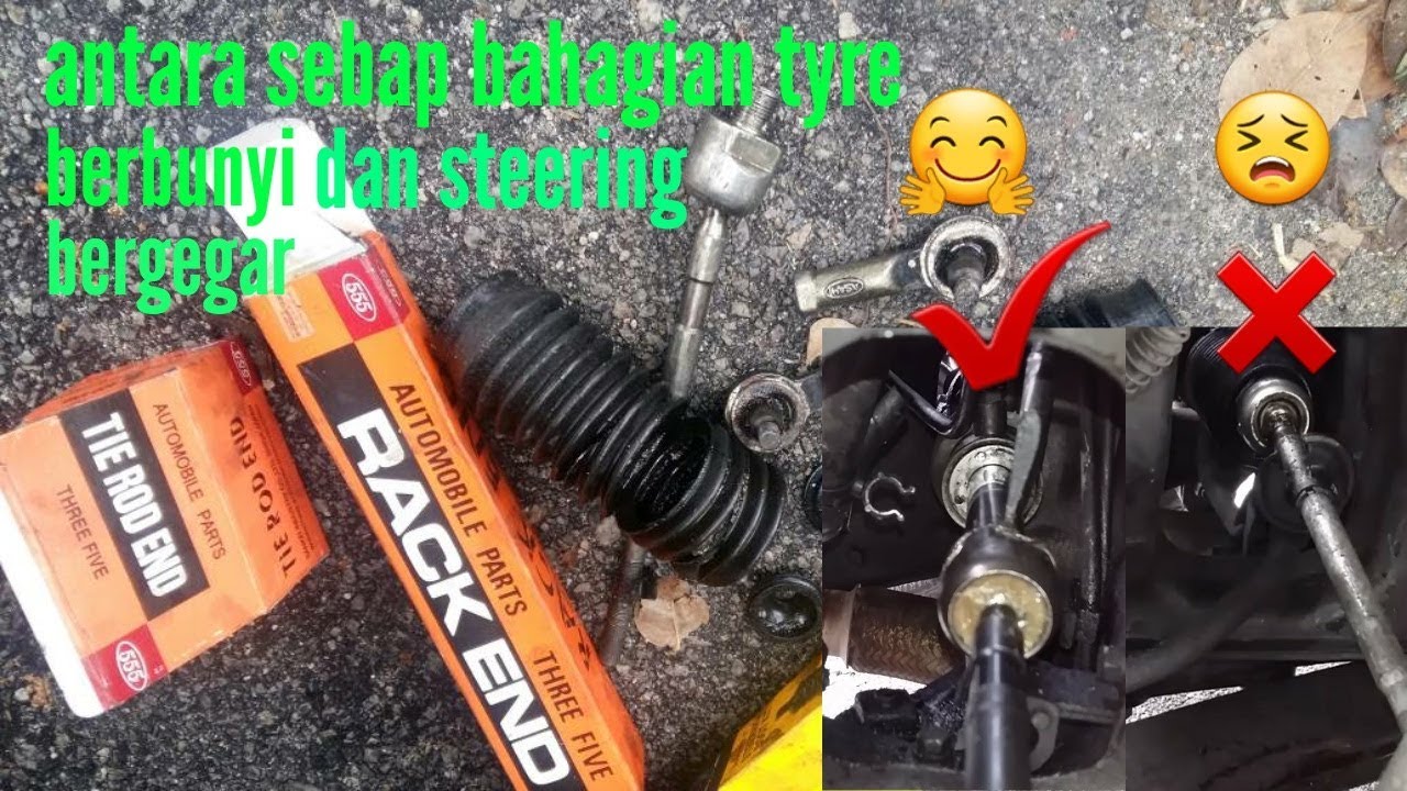 Tutorial - diy cara ganti rack end dan tie rod end. Automotif