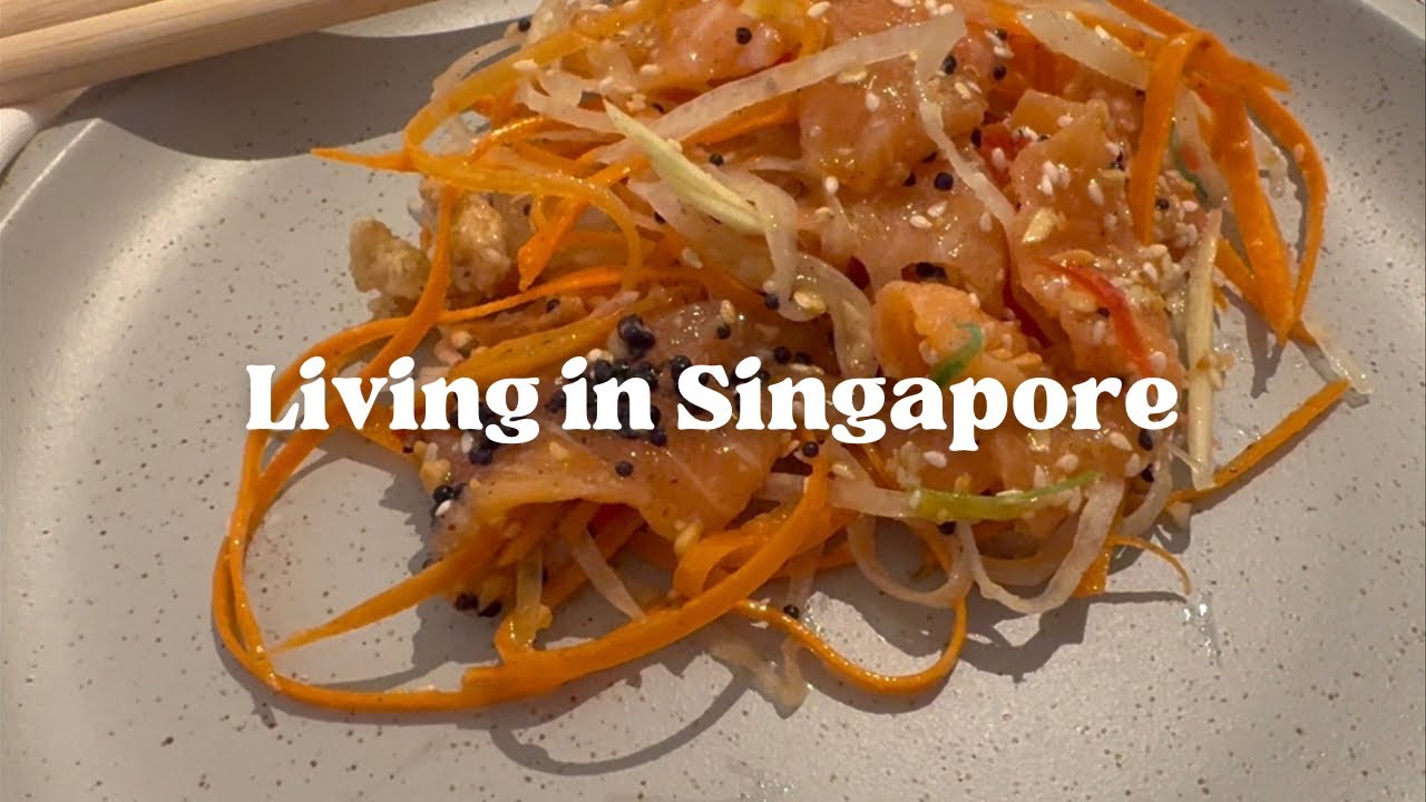 Work week with CNY vibes | Singapore Vlog