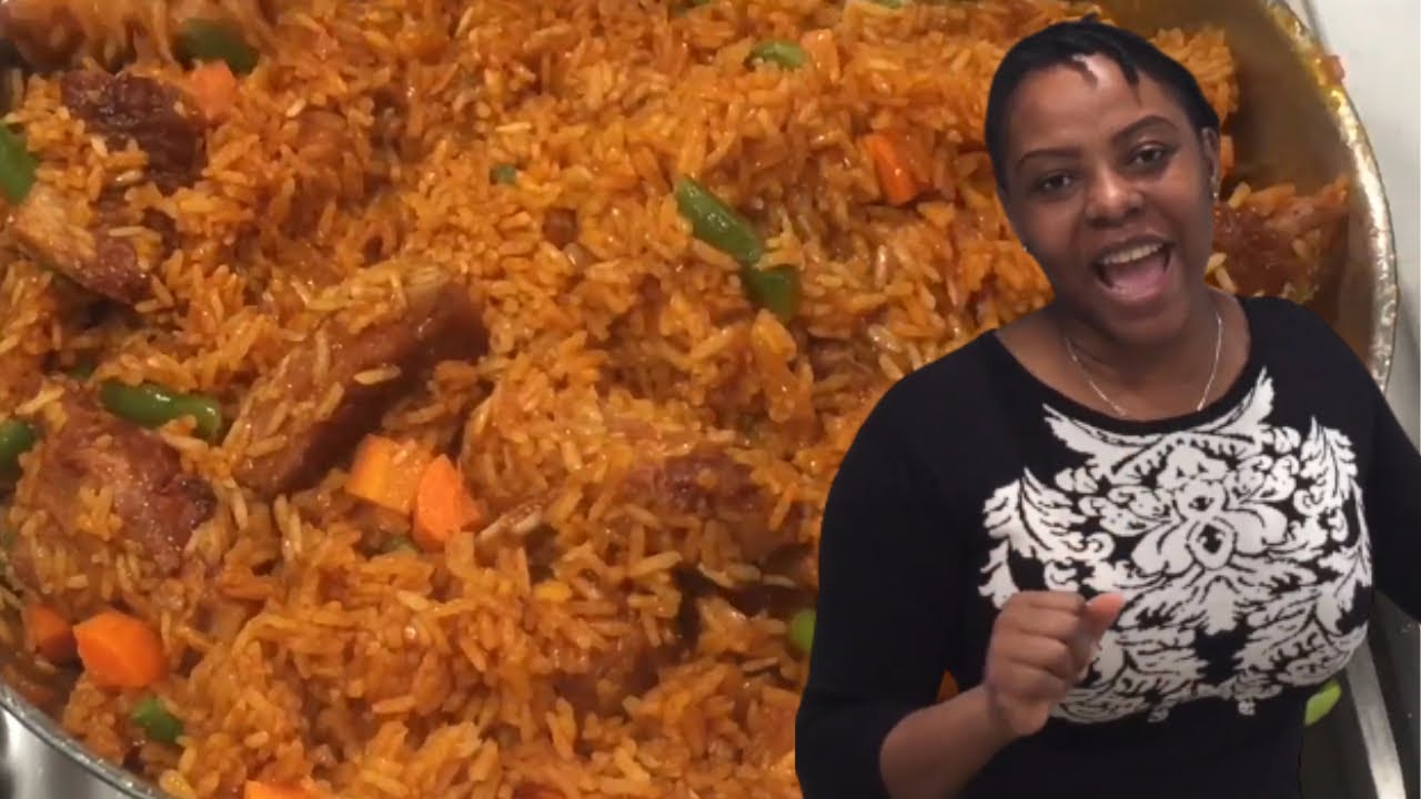Easiest Smoked Turkey JOLLOF Rice Recipe Ever