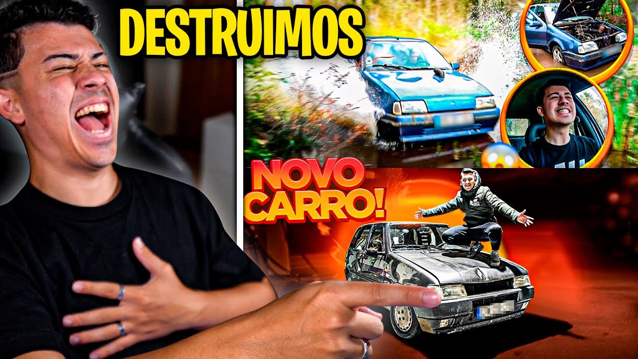 AllSpeedDrive - DESTRUÍMOS O FIAT UNO DO AÇO E O RENAULT DO AÇO !