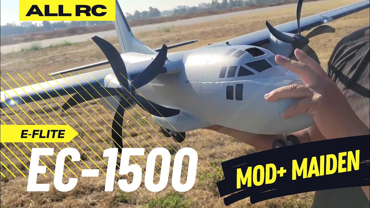 E-Flite EC-1500 Maiden Flight