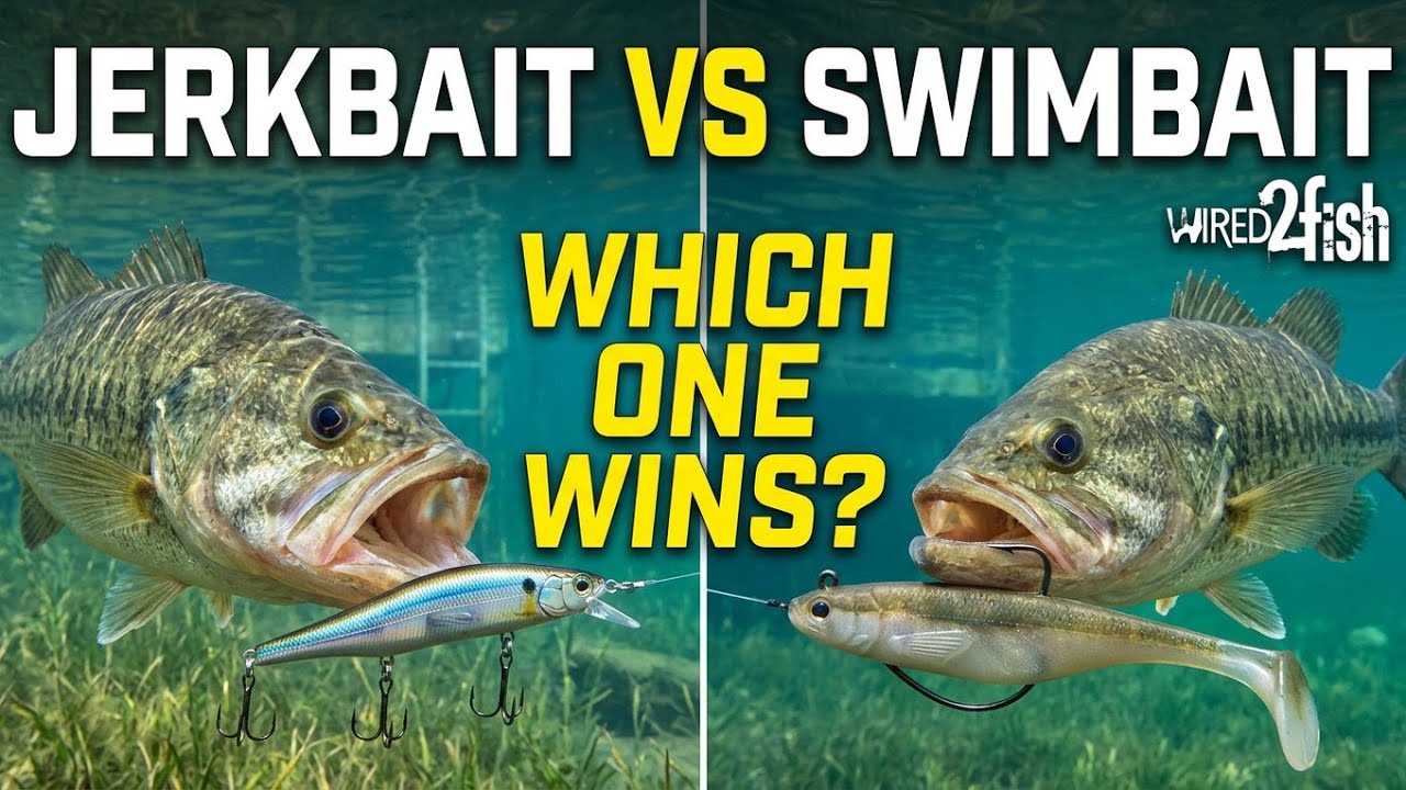How and When Jerkbaits Outperform Swimbaits