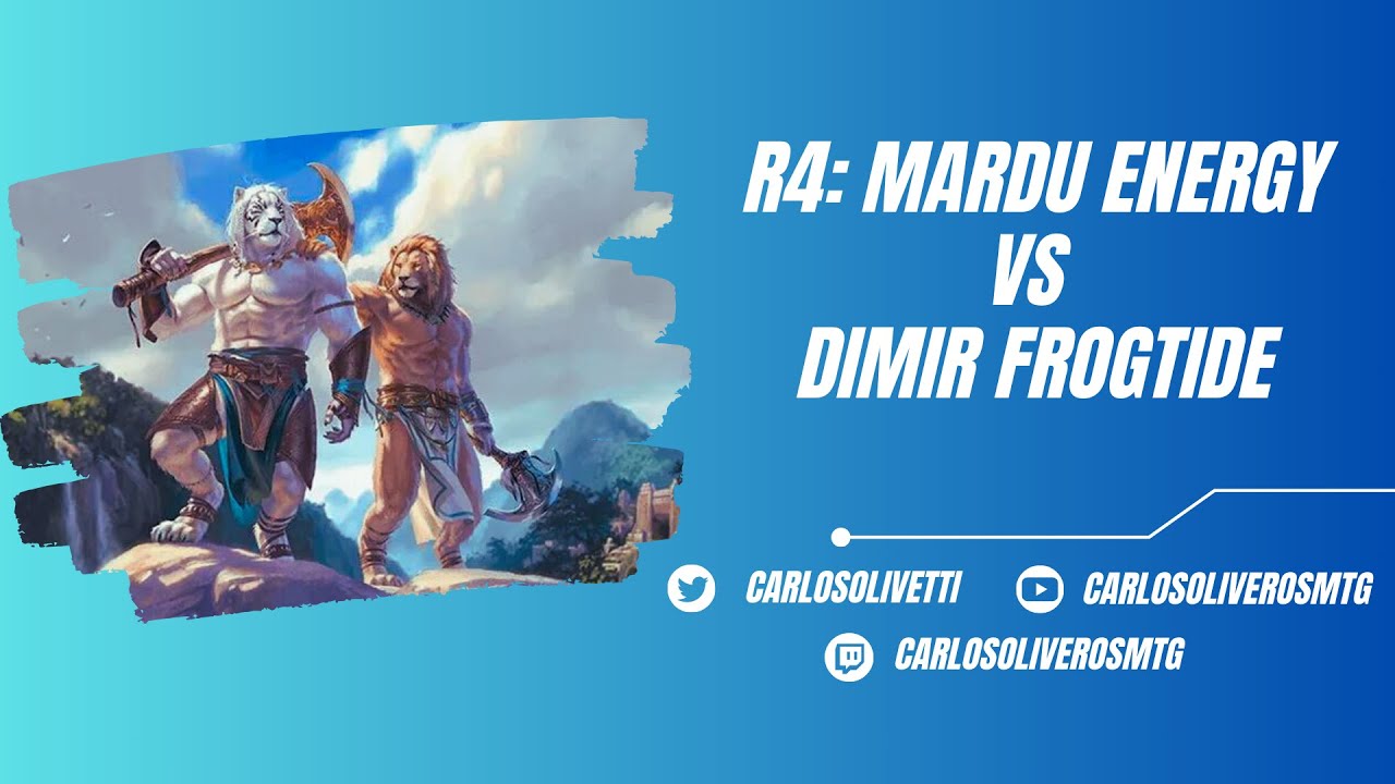 Ronda 4: Mardu Energy vs Dimir Frogtide