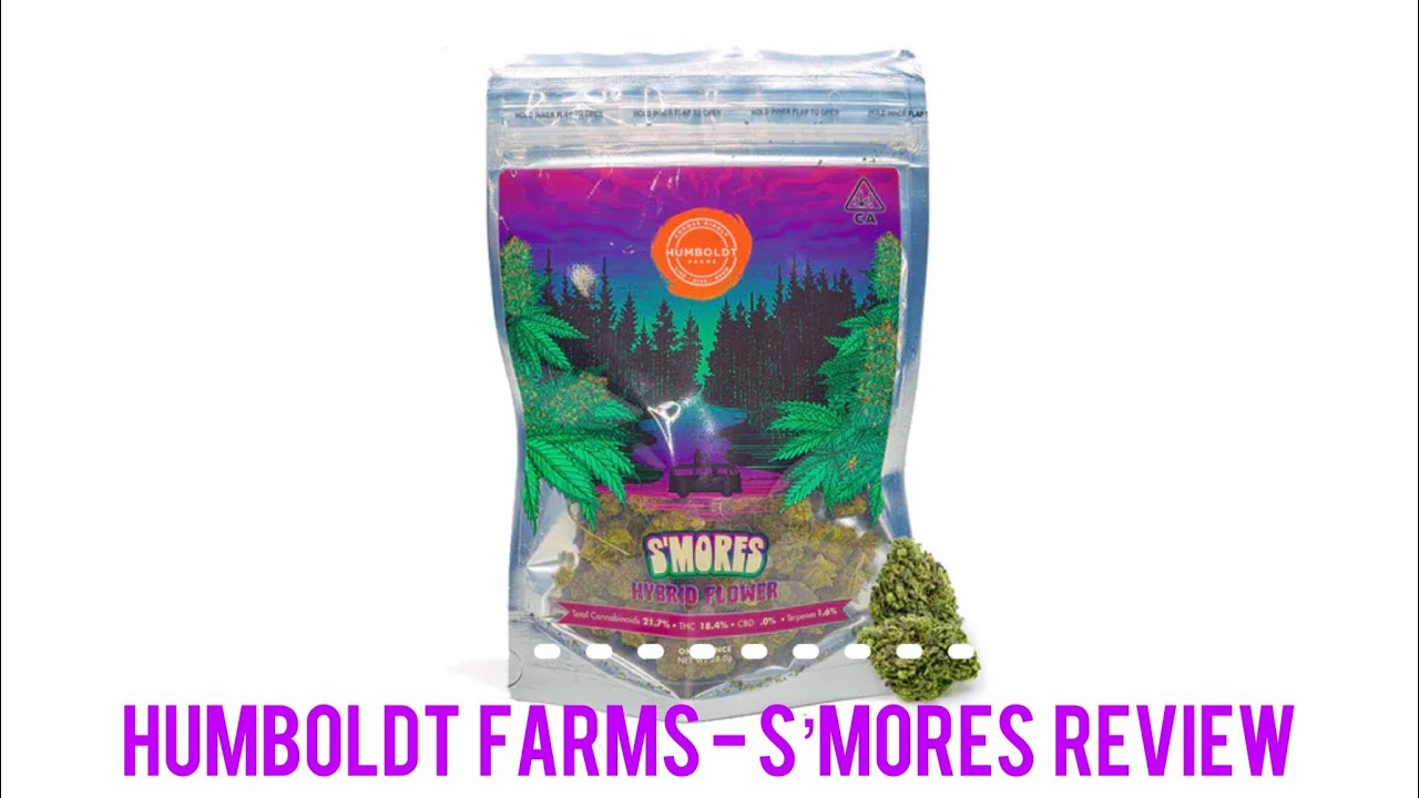 HUMBOLDT FARMS SMORES REVIEW ft. Zigzag preroll joint cones