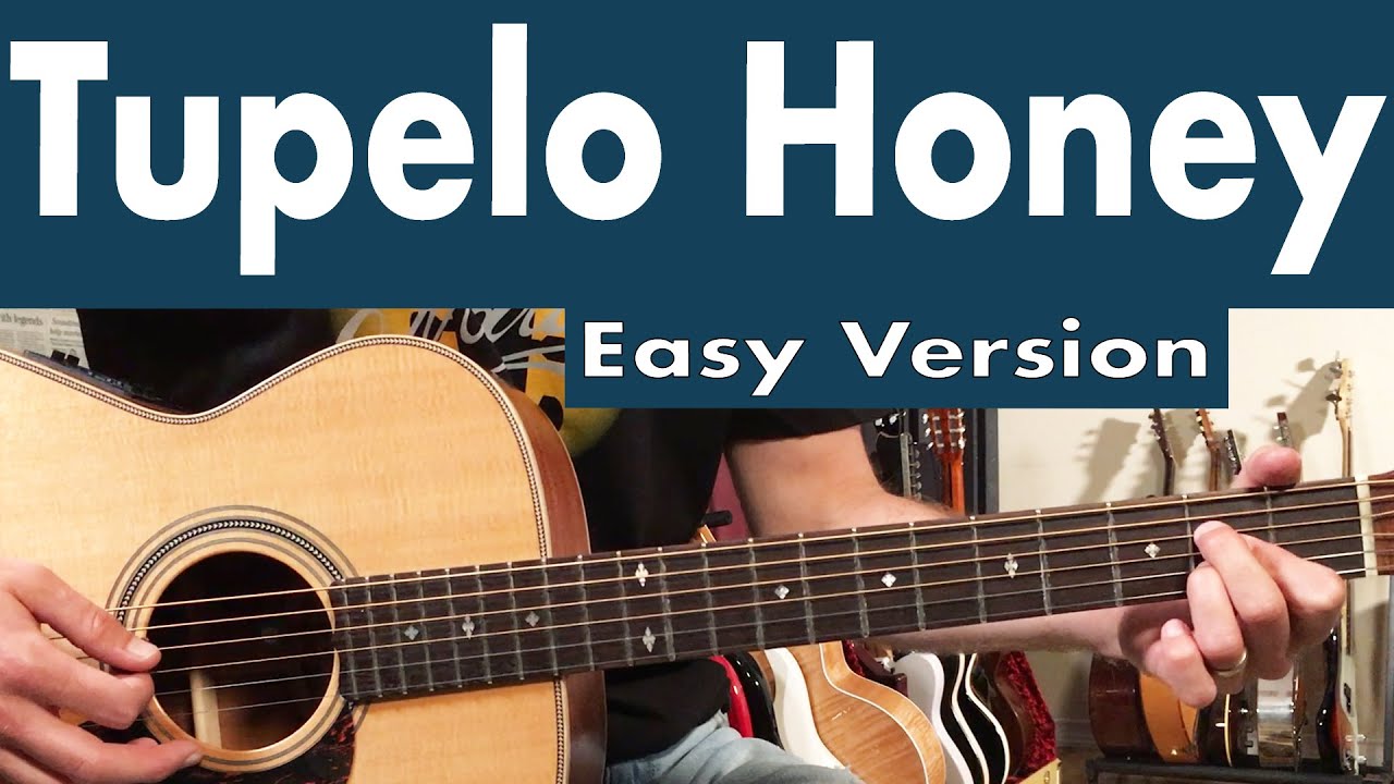 How To Play Tupelo Honey On Guitar Easy Version | Van Morrison Guitar Lesson + Tutorial
