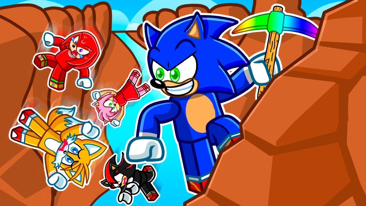 Sonic Plays Rock Climbing Simulator With HIS FRIENDS...