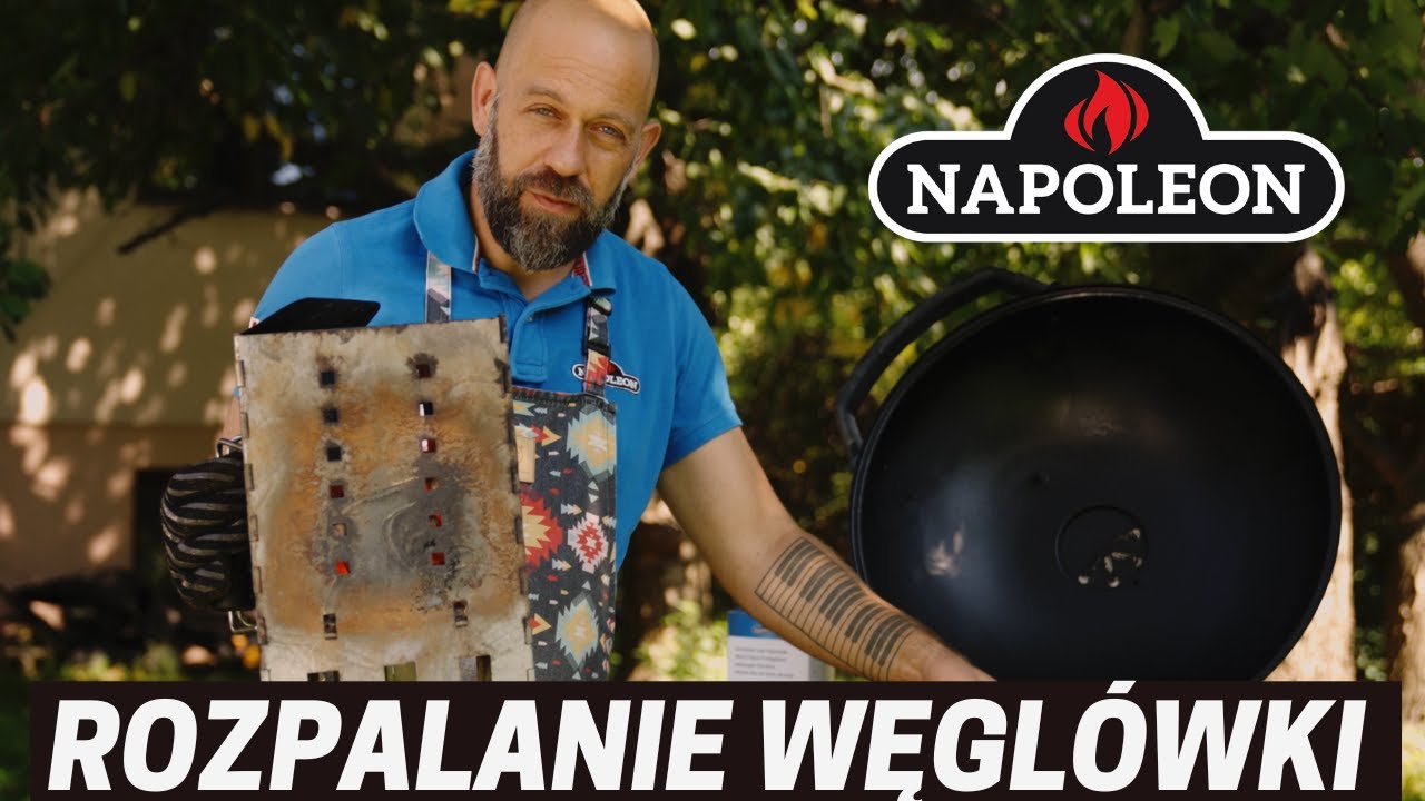 Rozpalanie grilla węglowego