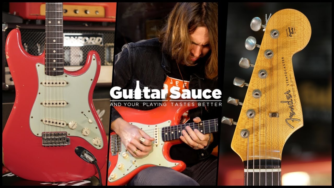 Fender Custom Shop Stratocaster 1961 Relic Fiesta Red | Demo by Paul Audia