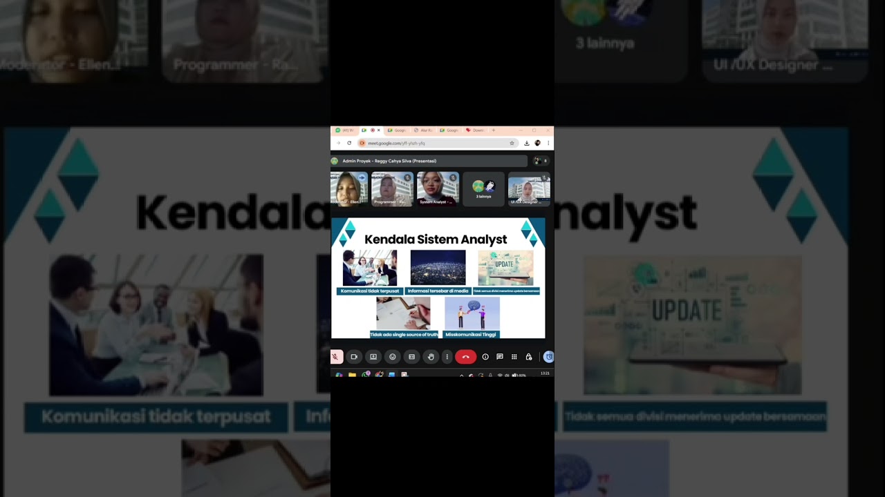 Kasus 1 - Rapat Online mengenai Keterlambatan Proyek