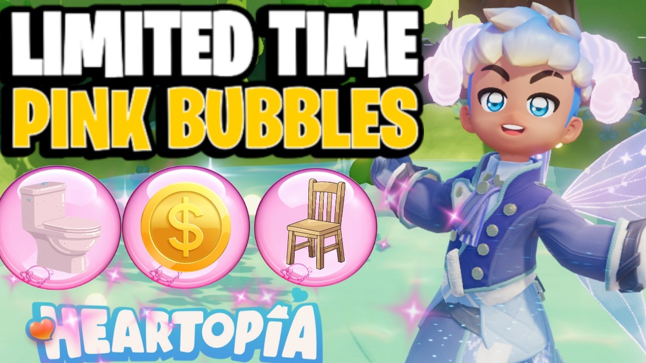 15 Hidden Pink Bubbles Leaving March 20th | Heartopia