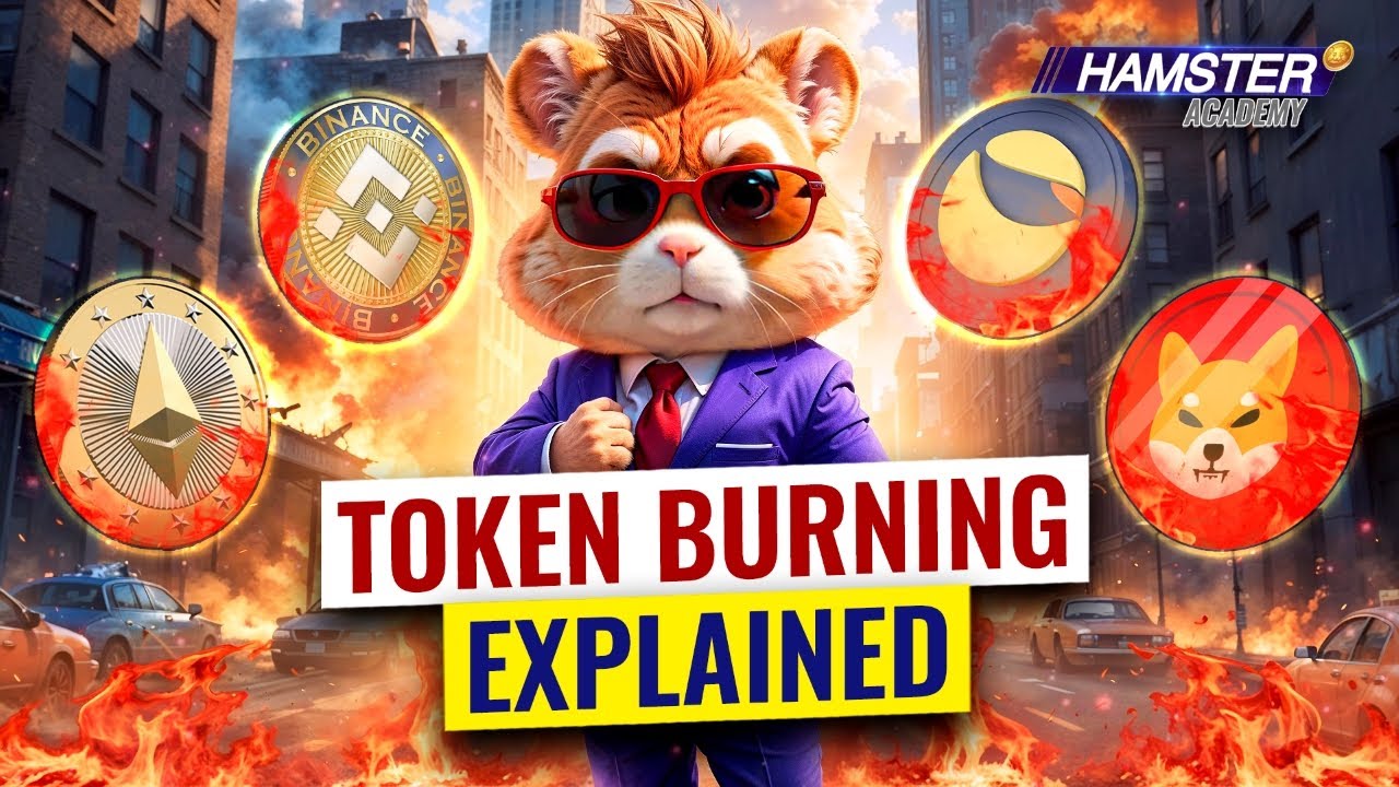 The how and why of token burning in crypto? ⚡️ Hamster Academy