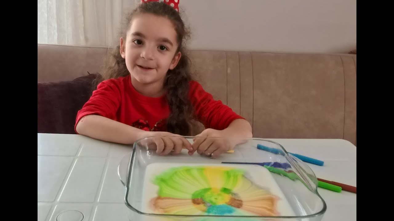 İPEK İLE SÜTTE RENKLERİN DANSI!! Eğlenceli Çocuk Videosu!!