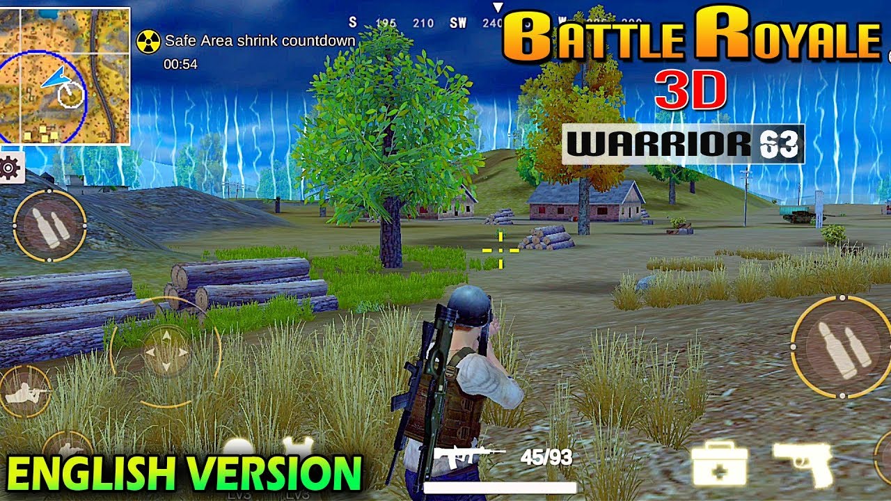 [Android/IOS] Battle Royale 3D - Warrior 63 | English Version Gameplay