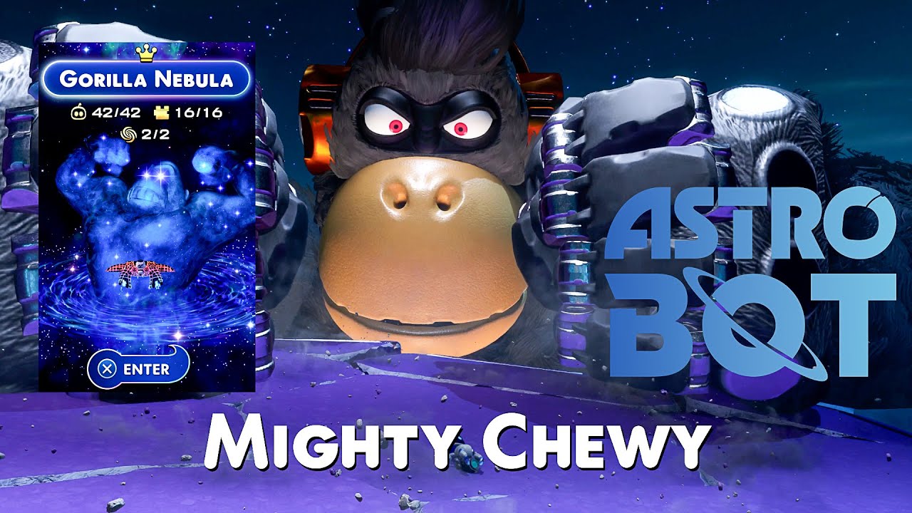 RESCUE ALL BOTS IN GORILLA NEBULA | Astro Bot | Monkey See, Monkey Rescue Trophy