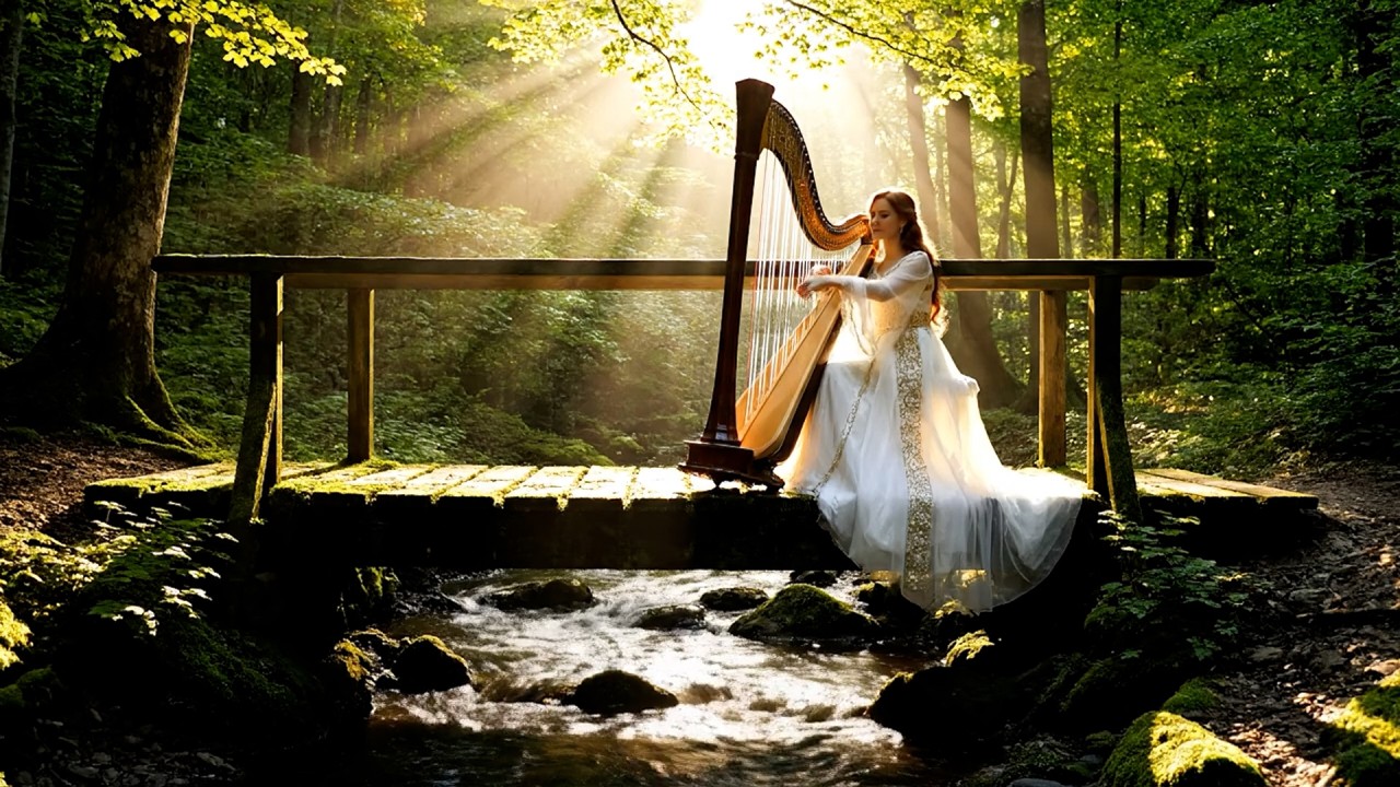 A Moment of Stillness 🕯️ Pure Harp Strings for Deep Meditation and Focus