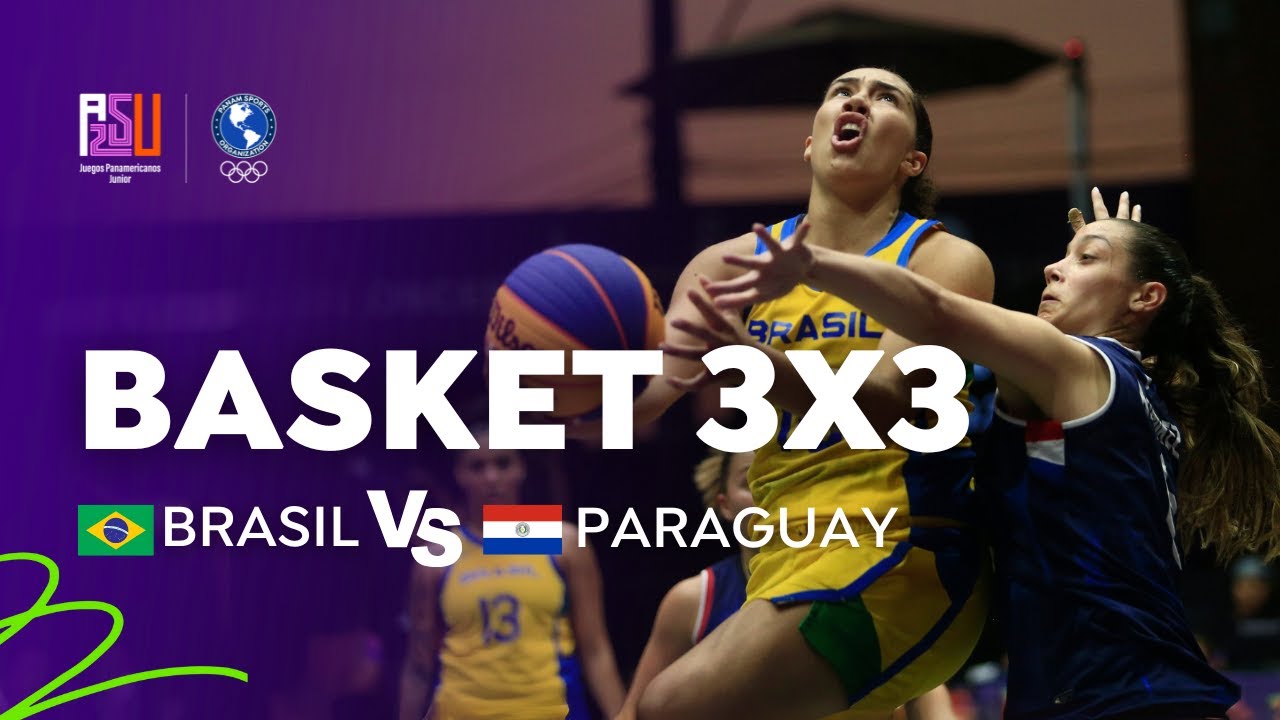 Brasil vs Paraguay - Final de Basketball 3x3 Femenino - Juegos Panamericanos Junior ASU 2025
