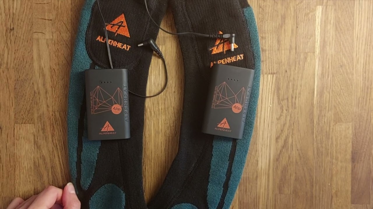 Alpenheat Heated socks with APP (english)/ AJ23-APP, AJ26-APP, AJ27-APP - Getting started/V1