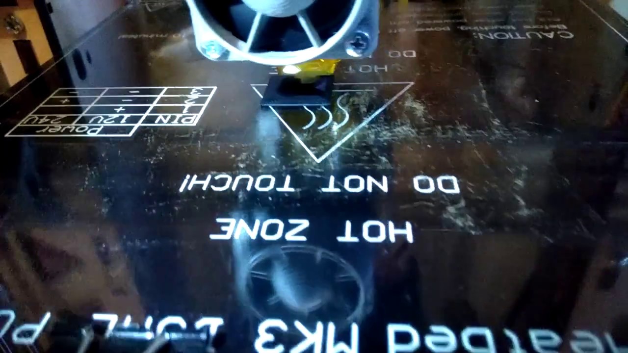 Первая печать 3D принтера 