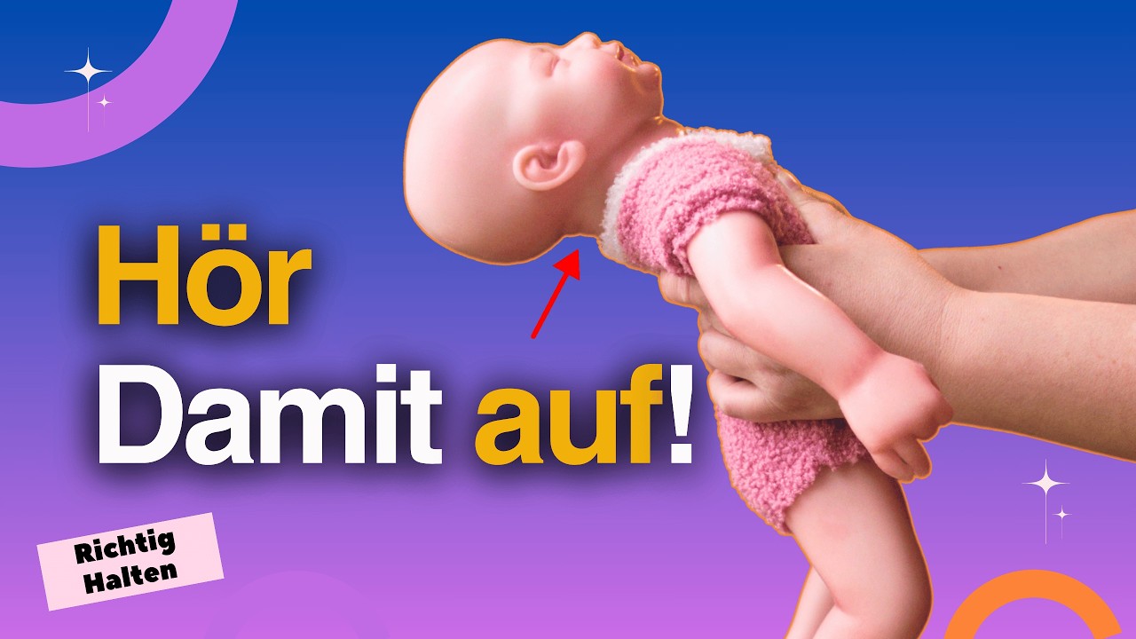 Baby richtig halten: Vermeide diese Fehler beim Hochnehmen und Tragen