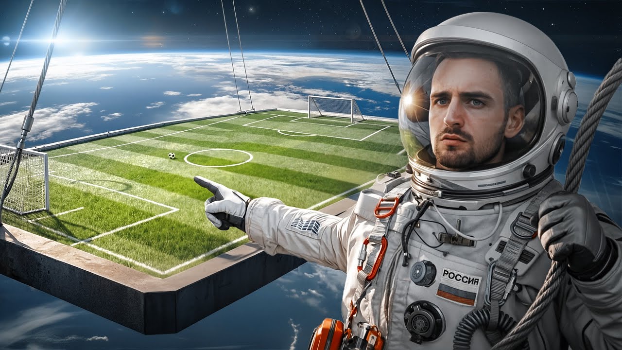 Сыграл в Футбол в Небе ! Поставил Мировой Рекорд !