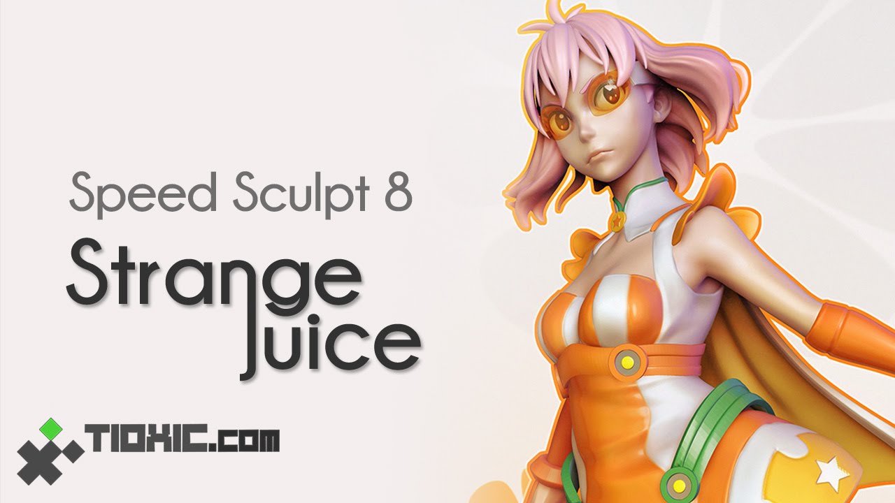 Speed Sculpt #8 Strange Juice timelapse
