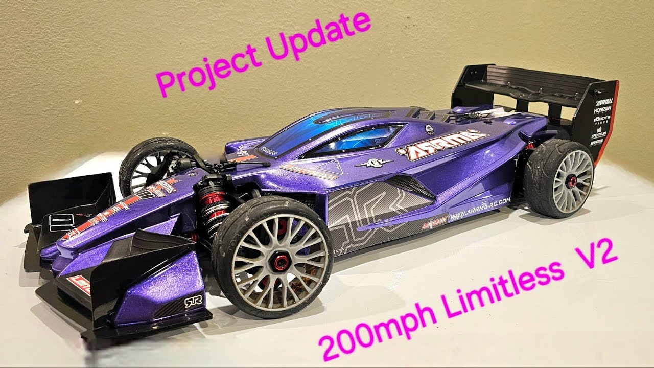 200mph ARRMA Limitless V2 Project Update 1: Scorched RC Upgrades, Chassis Mods & Final Assembly