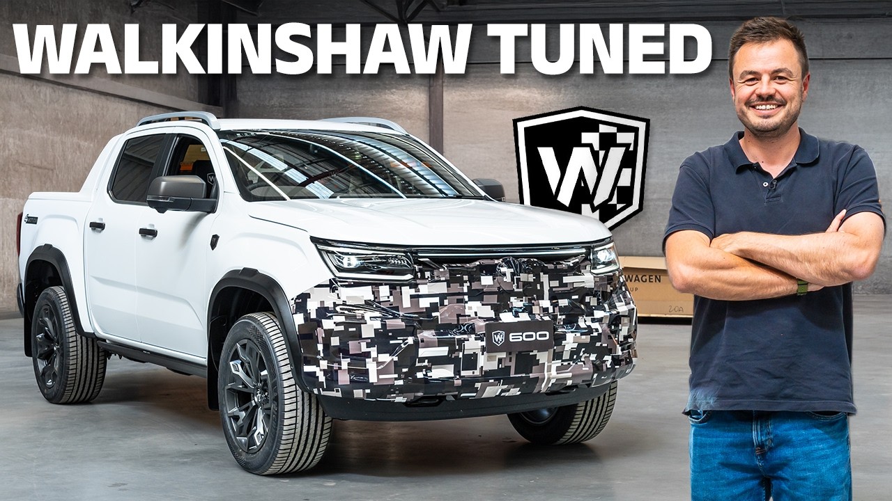 Walkinshaw Amarok W600: Tuned VW pickup first look!