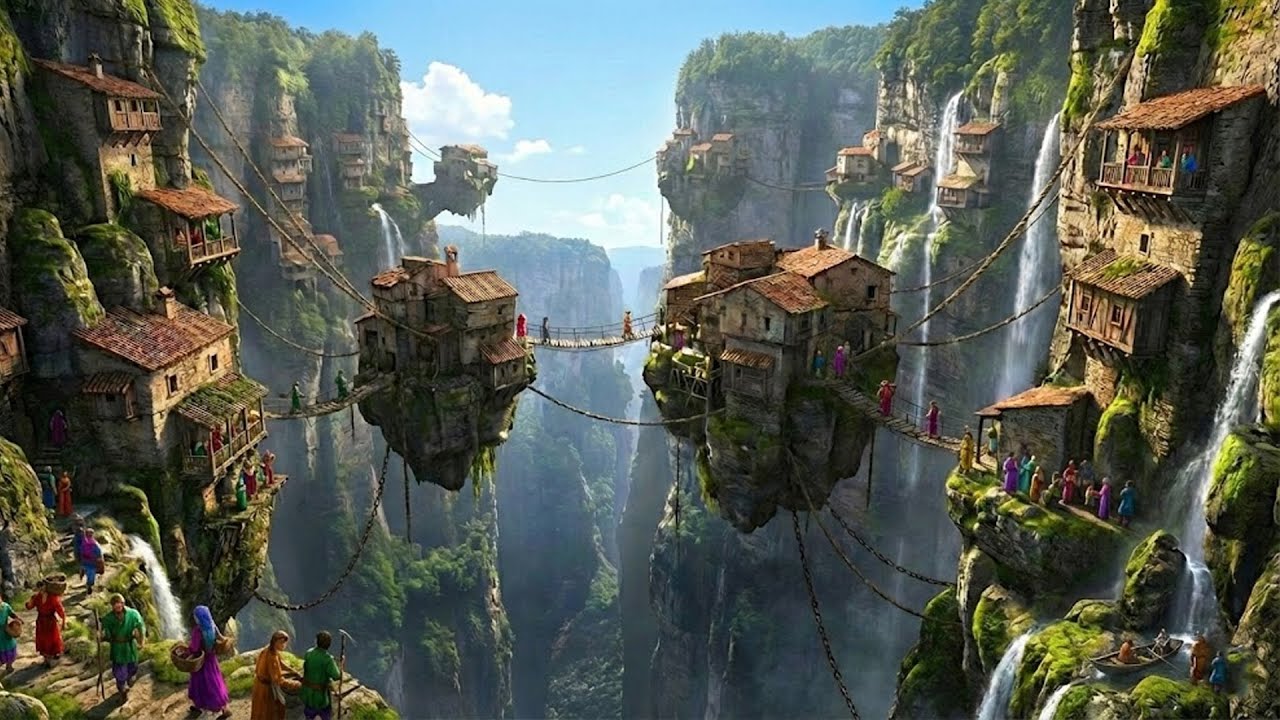 IMPOSSIBLE PLACES | 15 Villages Hanging Over The Abyss You Won't Believe Exist