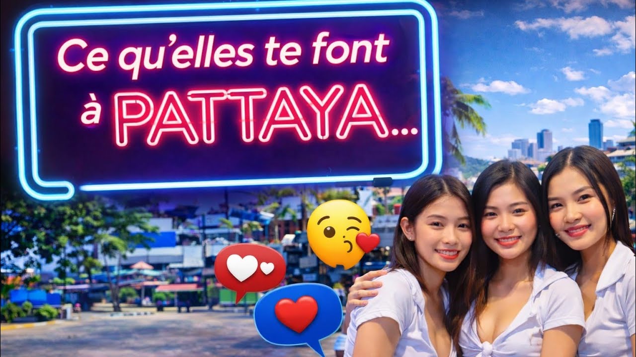 Ce qu’elles te font à PATTAYA...