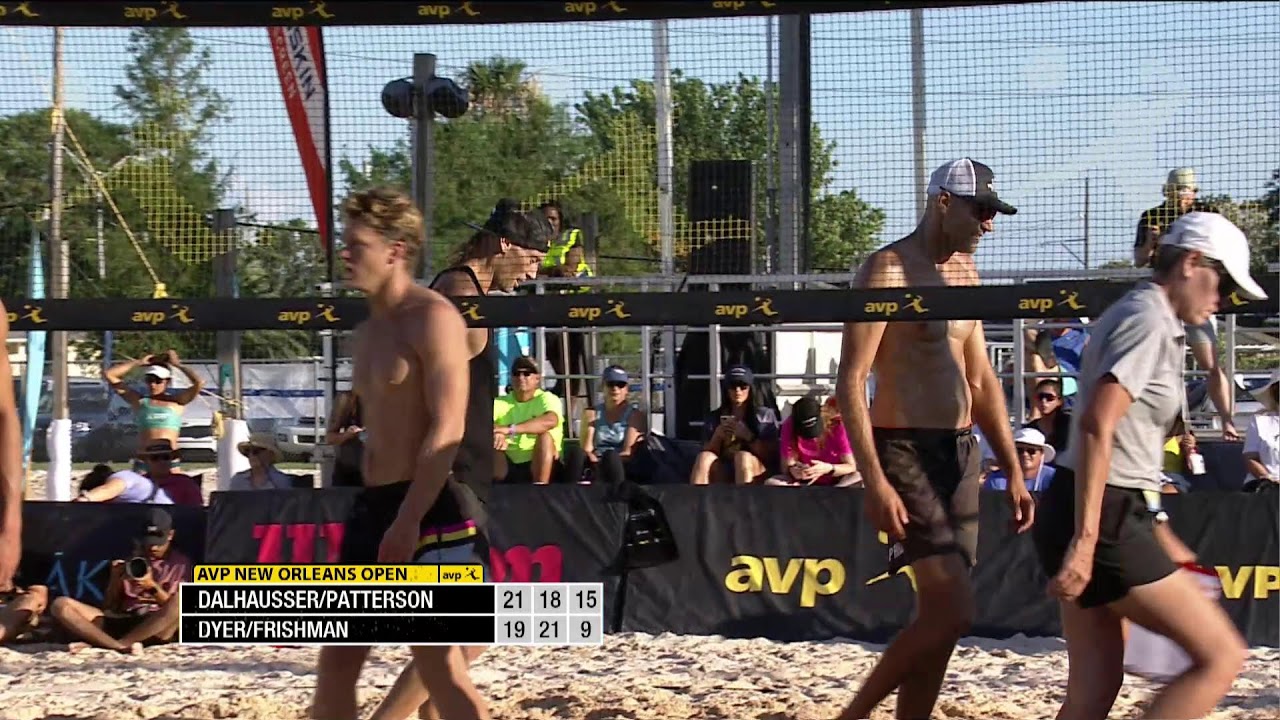 AVP NOLA 2022 | Dalhausser/Patterson vs. Dyer/Frishman | Stadium Court | Pro Series