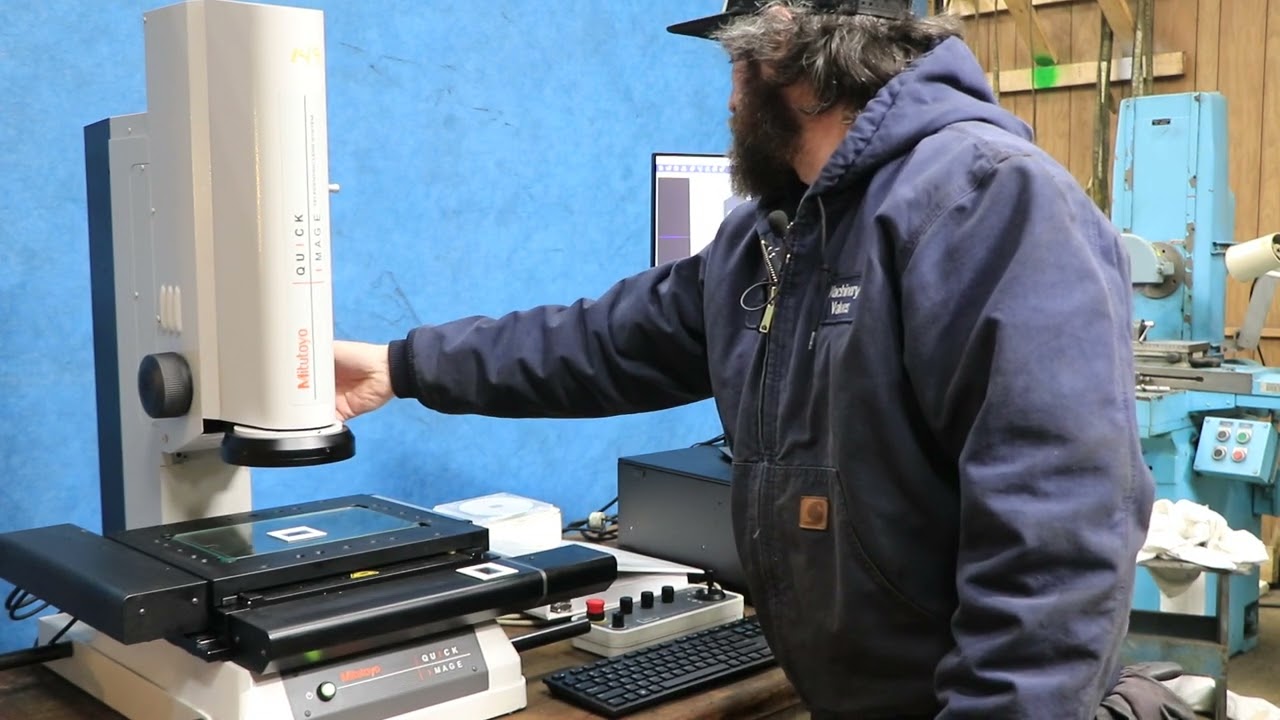 Mitutoyo QL2010D Manual 2-D Vision Measuring Machine