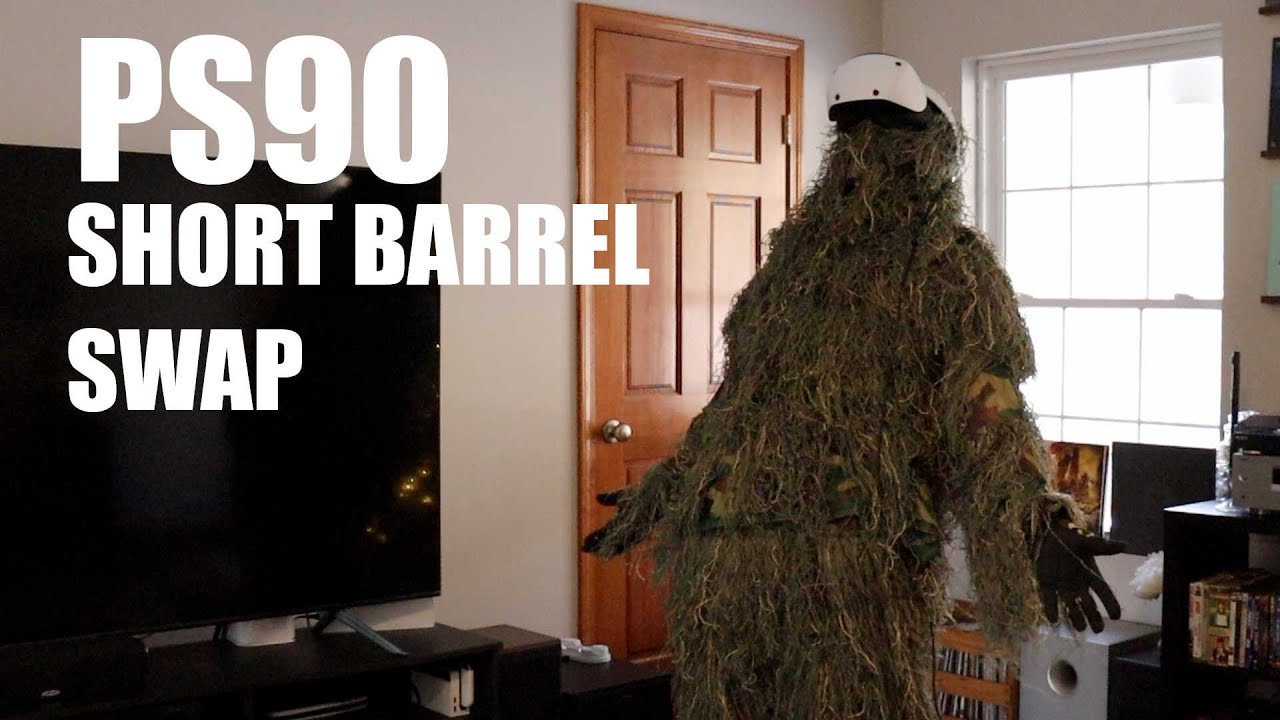 PS90 Short Barrel Swap - Walkthrough with instructions! Drilling only, no cutting.