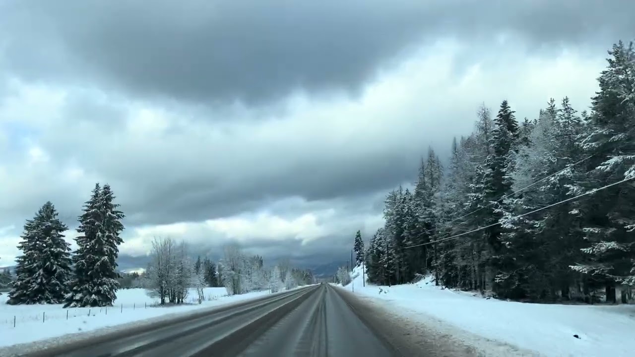 The snow is still here. #Montana 