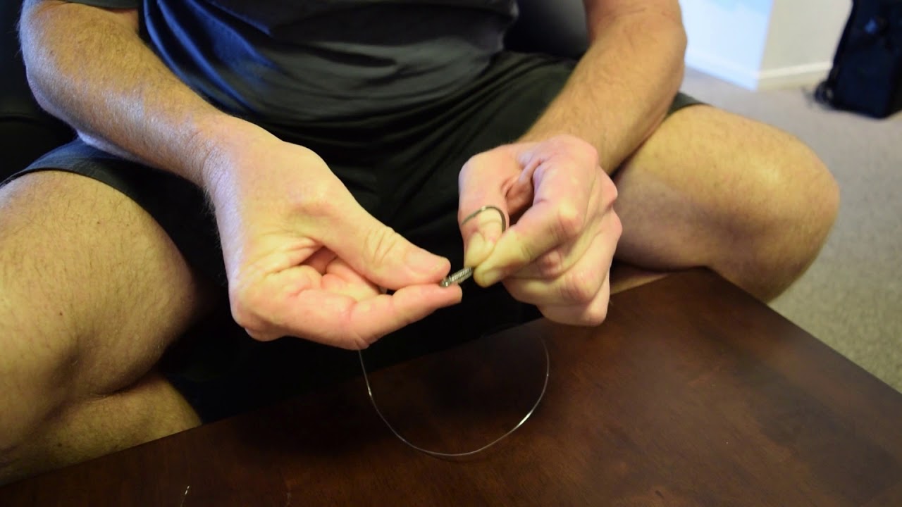 The most effective snell knot - with DX POINT Hooks