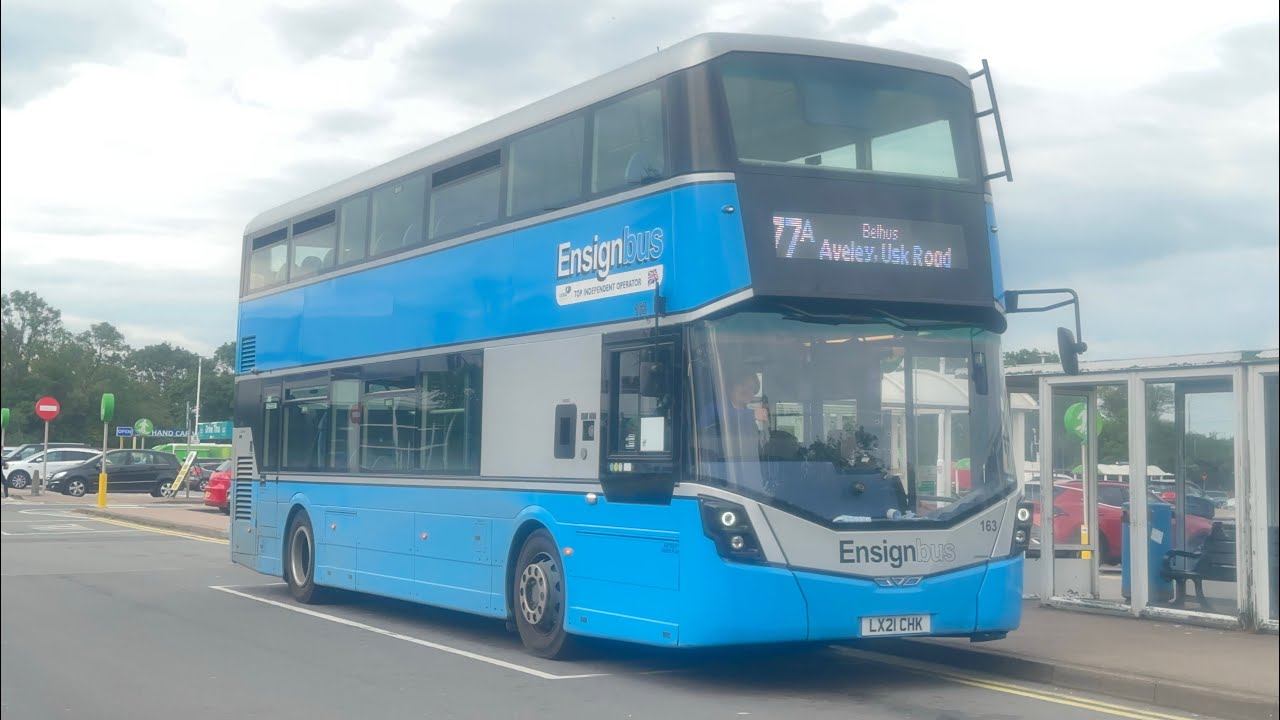 *Full Route Visual* EnsignBus Route 77A: Tilbury, ASDA - Aveley, Usk Road