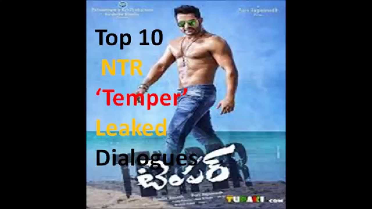 NTR Temper top 10 leaked dialogues