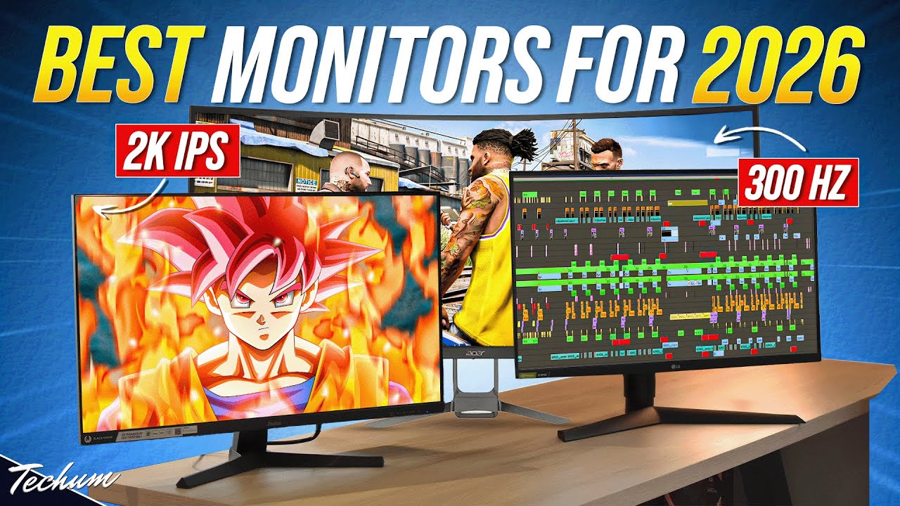 2026's Finest Monitors Under 20000💥Gaming, Editing, Productivity💥Best Monitors Under 20000 In India