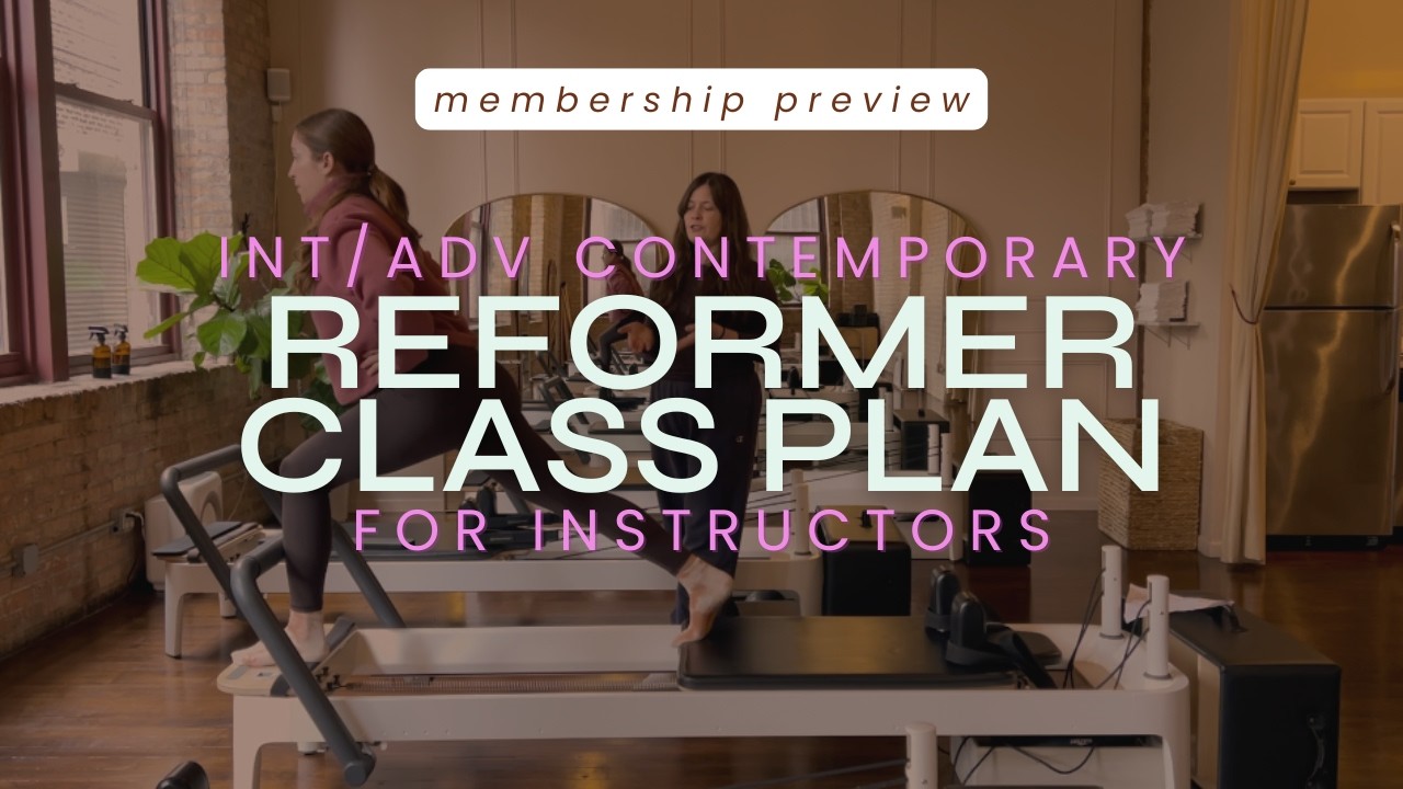 Reformer Class Plan for Pilates Instructors | Easy Setups with Page & Olivia | Class Choreo